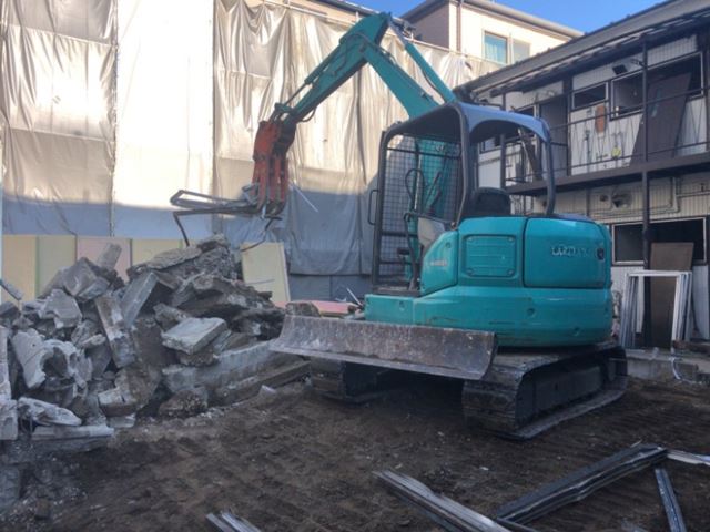 木造2階建て解体工事(神奈川県川崎市幸区幸町)　工事後の様子です。